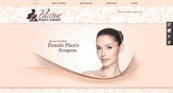 Desktop Screenshot of blaineplasticsurgery.com