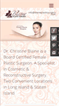 Mobile Screenshot of blaineplasticsurgery.com